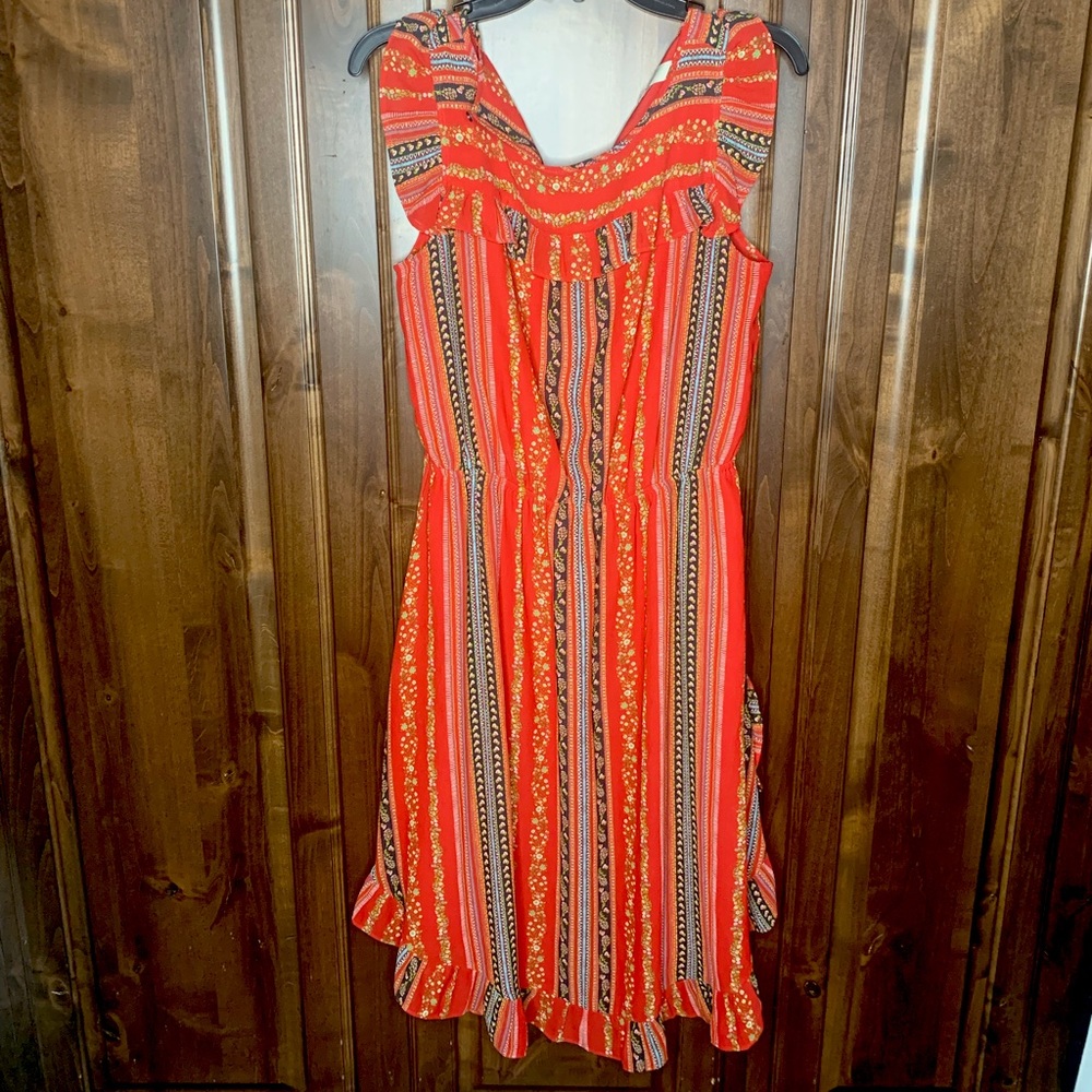 Loft Mixed media dress